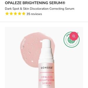 Sonage Opaleze Brightening Serum Full Size 1 Fl Oz NIB